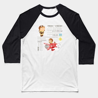 Amelia Earhart Baseball T-Shirt